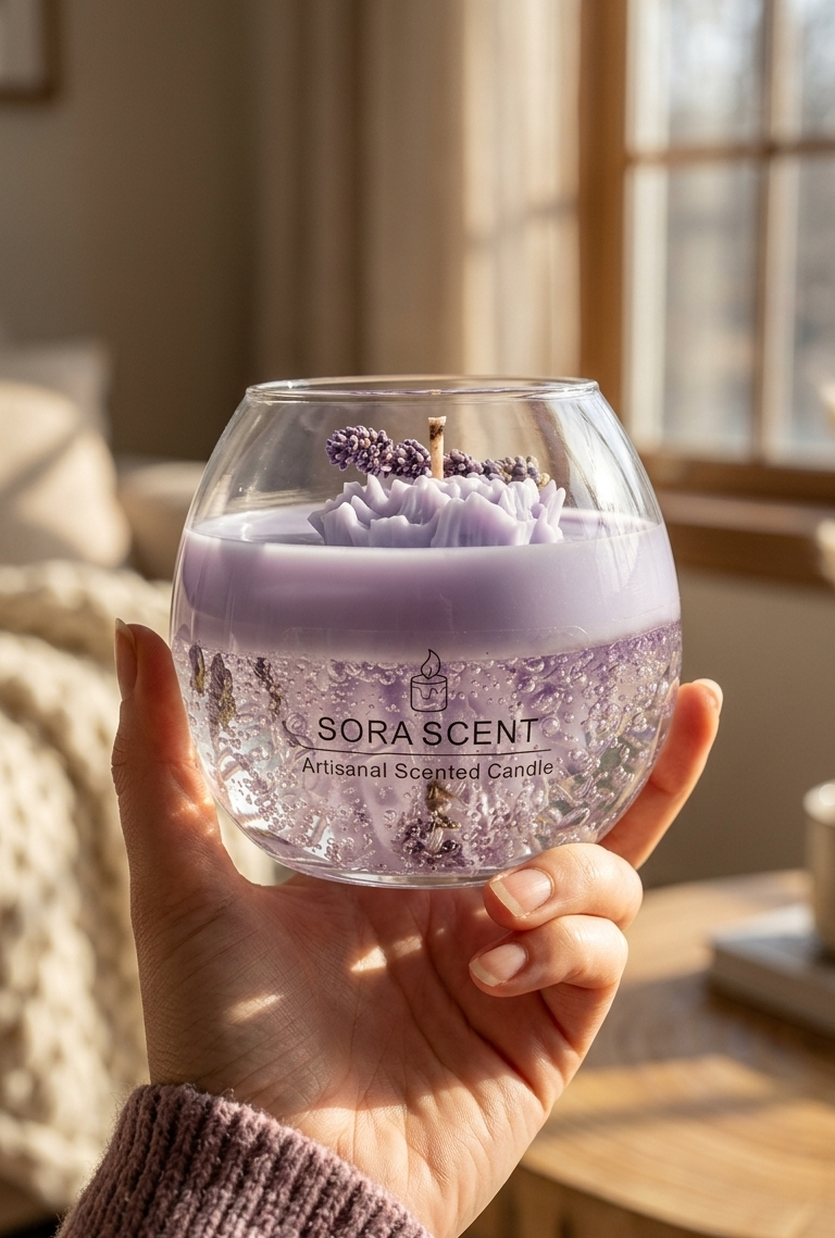 Why Crystal-Inspired Glacier Candles Are Trending in Modern Home Decor
