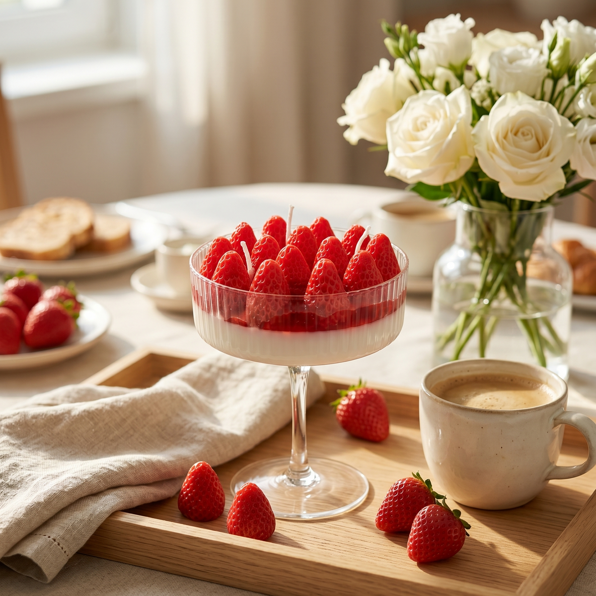 Why Strawberry Dessert Candles Are Becoming a Favorite Home Decor Trend