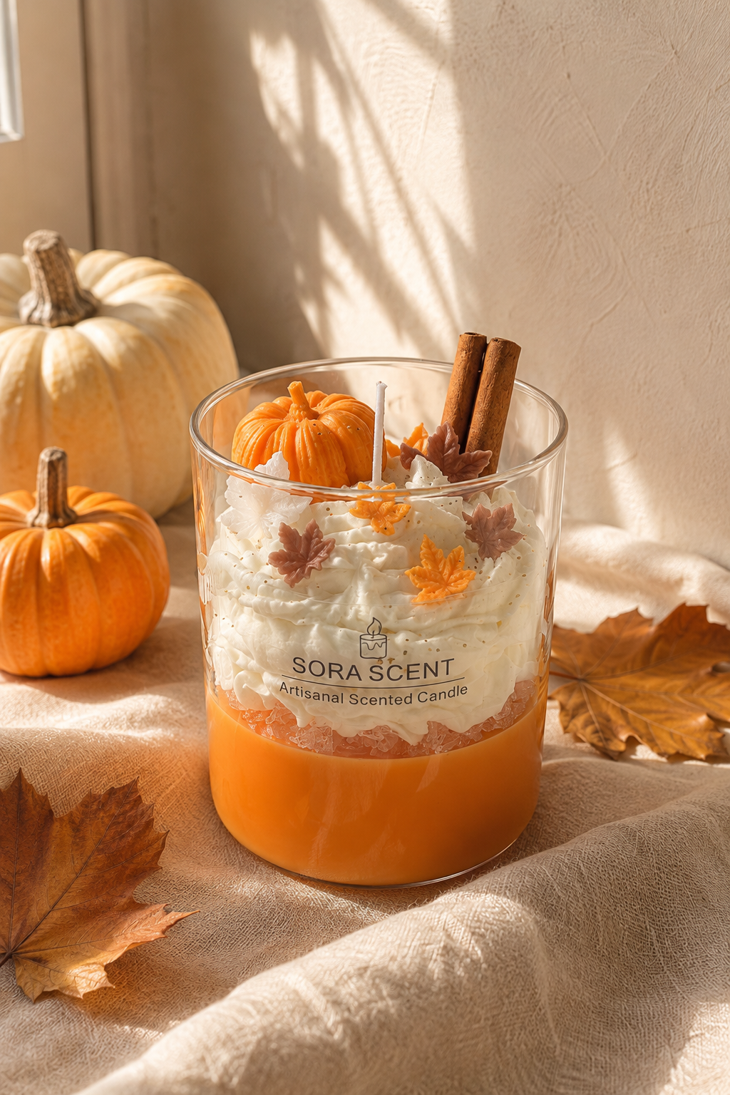 How to Create a Cozy Fall Home with a Pumpkin Candle
