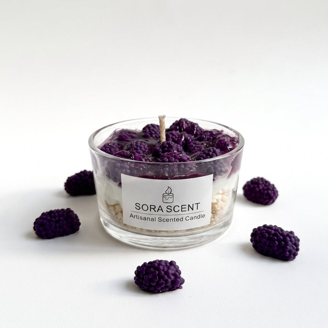 Blackberry Lavender Parfait Glass Bowl Candle: A Sweet and Cozy Touch for Your Home