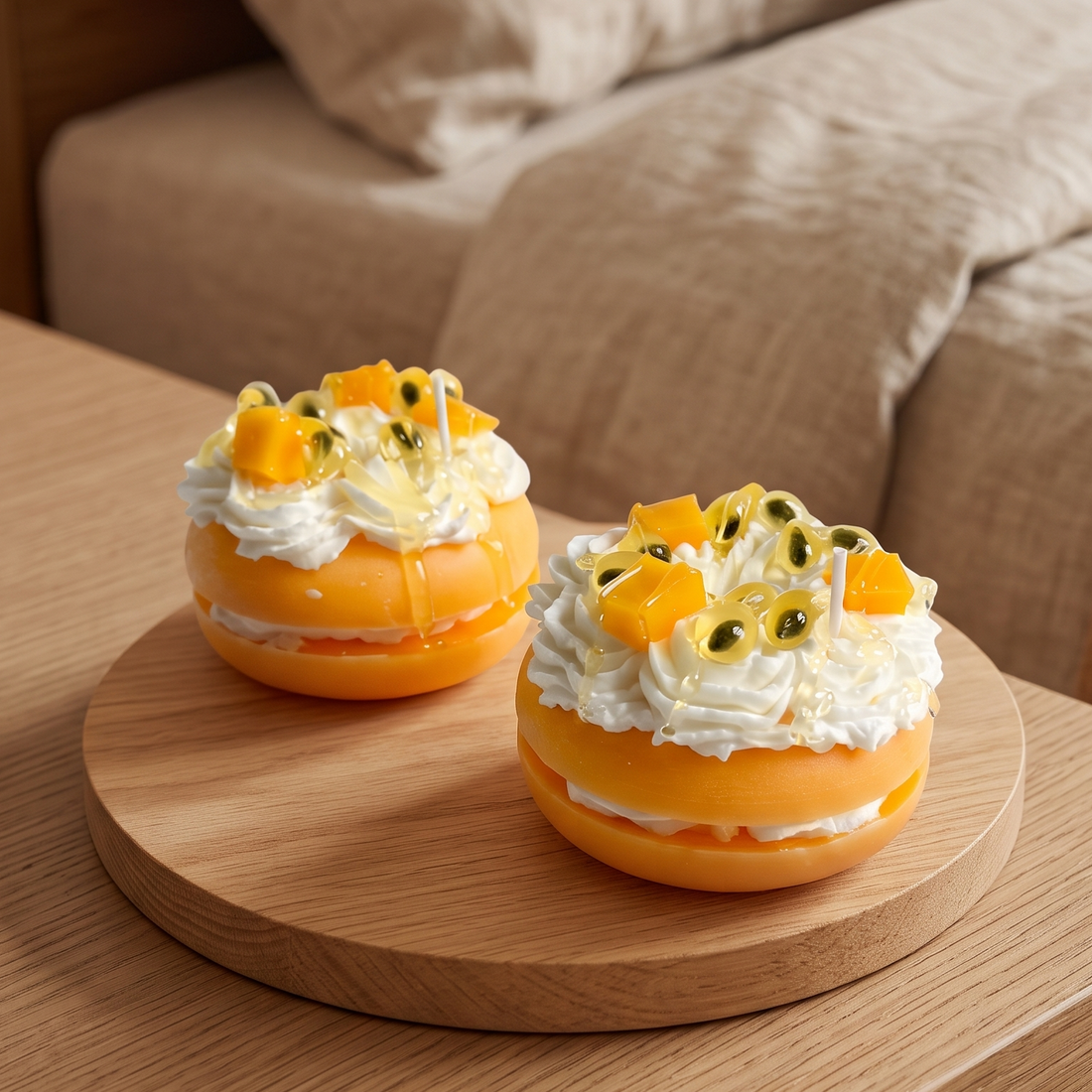 How to Style Dopamine Fruit Candles for a Sunlit Living Room Nook