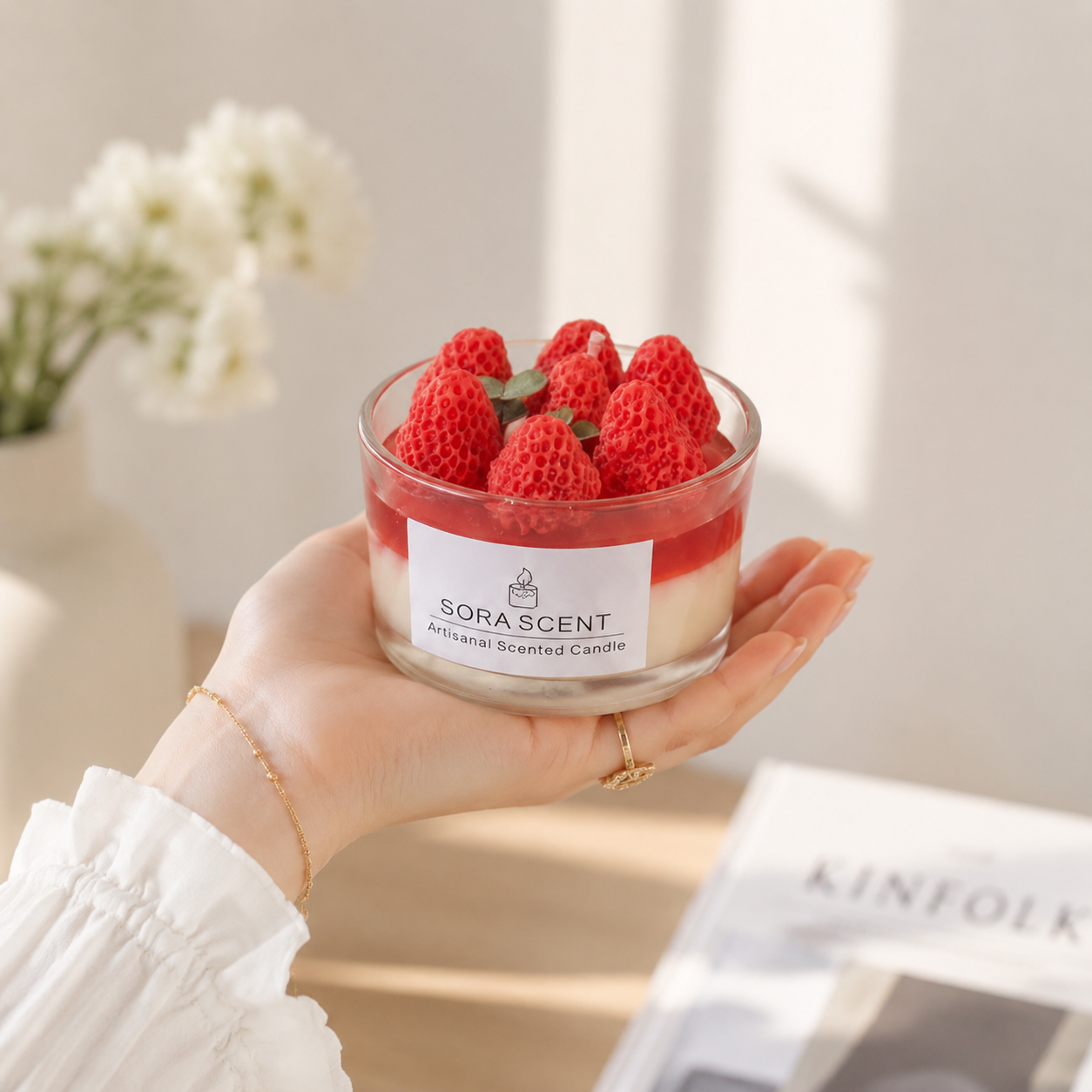 Strawberry Jelly Scented Candle