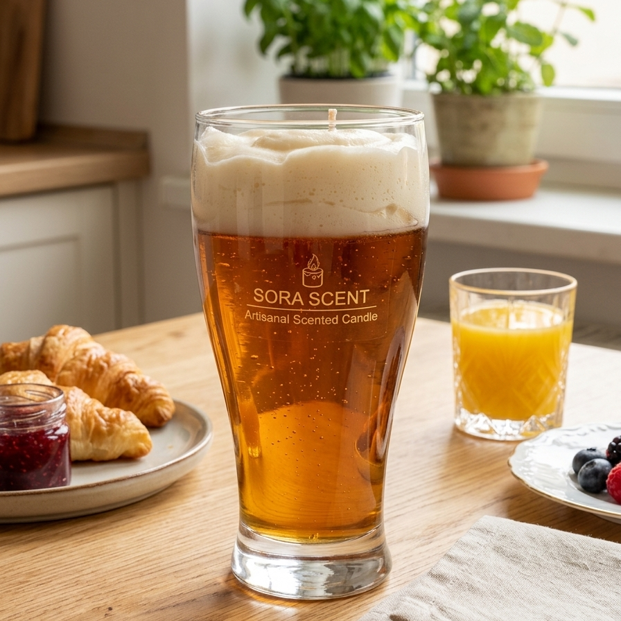 Beer candle