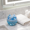 Crystal Blue Lavender Candle