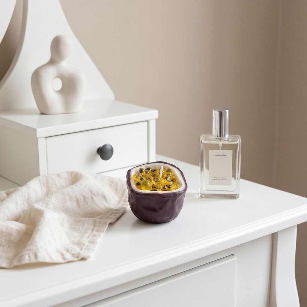 Realistic Passion Fruit Candle