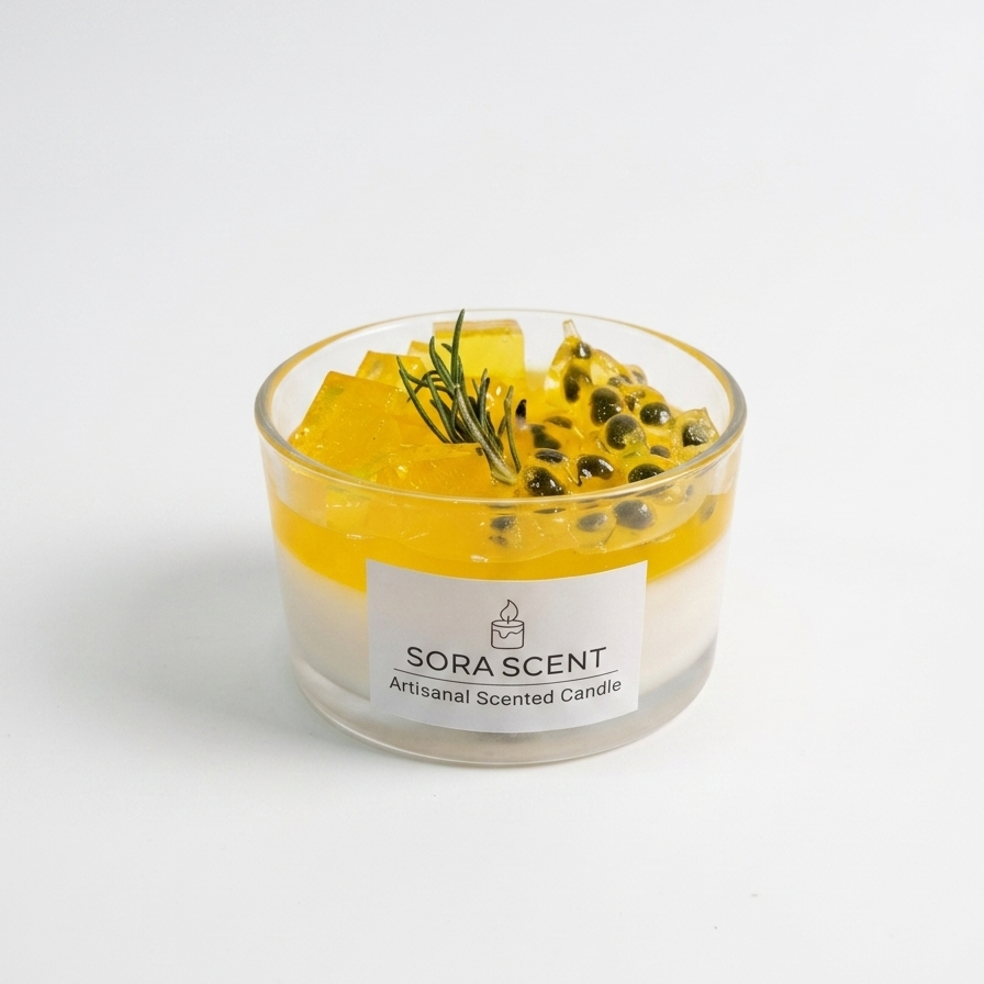 Passion Fruit & Mango Scented Candle
