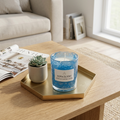 Crystal Blue Lavender Candl