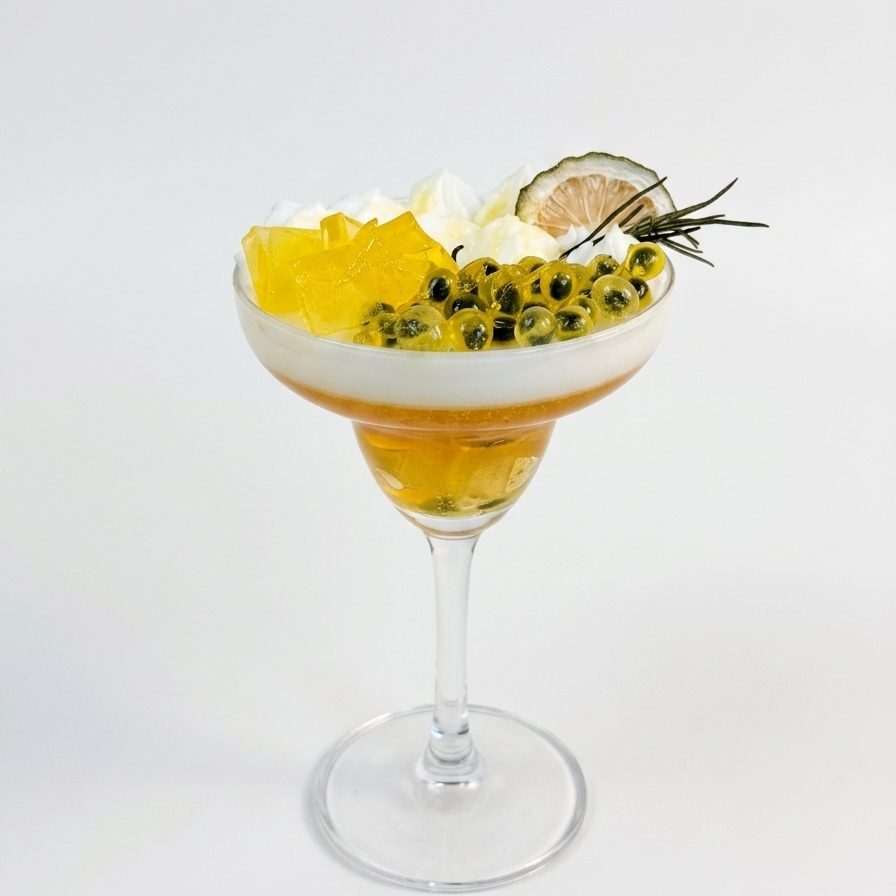 Passion Fruit Mango Handheld Jelly Candle