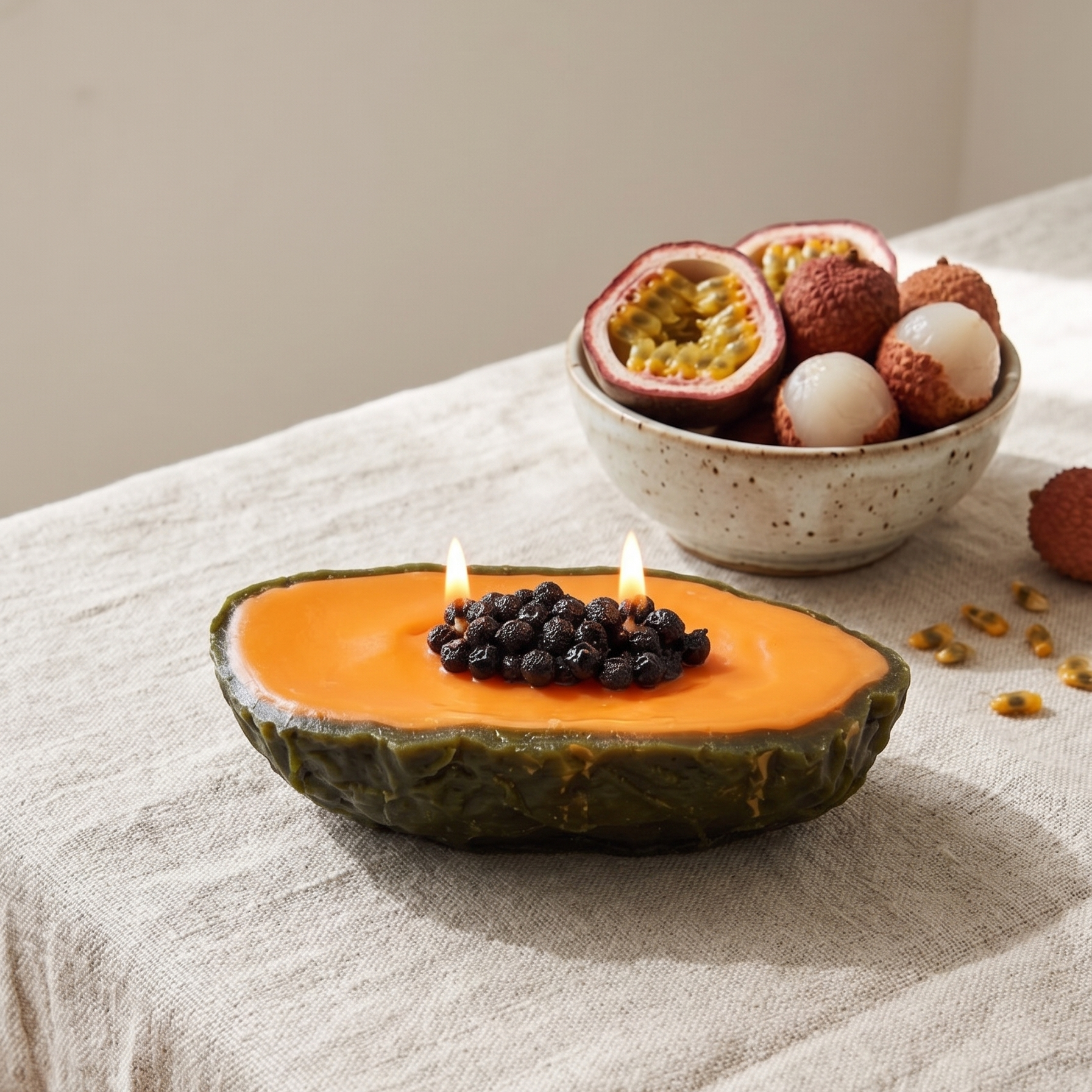 sora-scent-papaya-candle-kitchen-island-decor.jpg