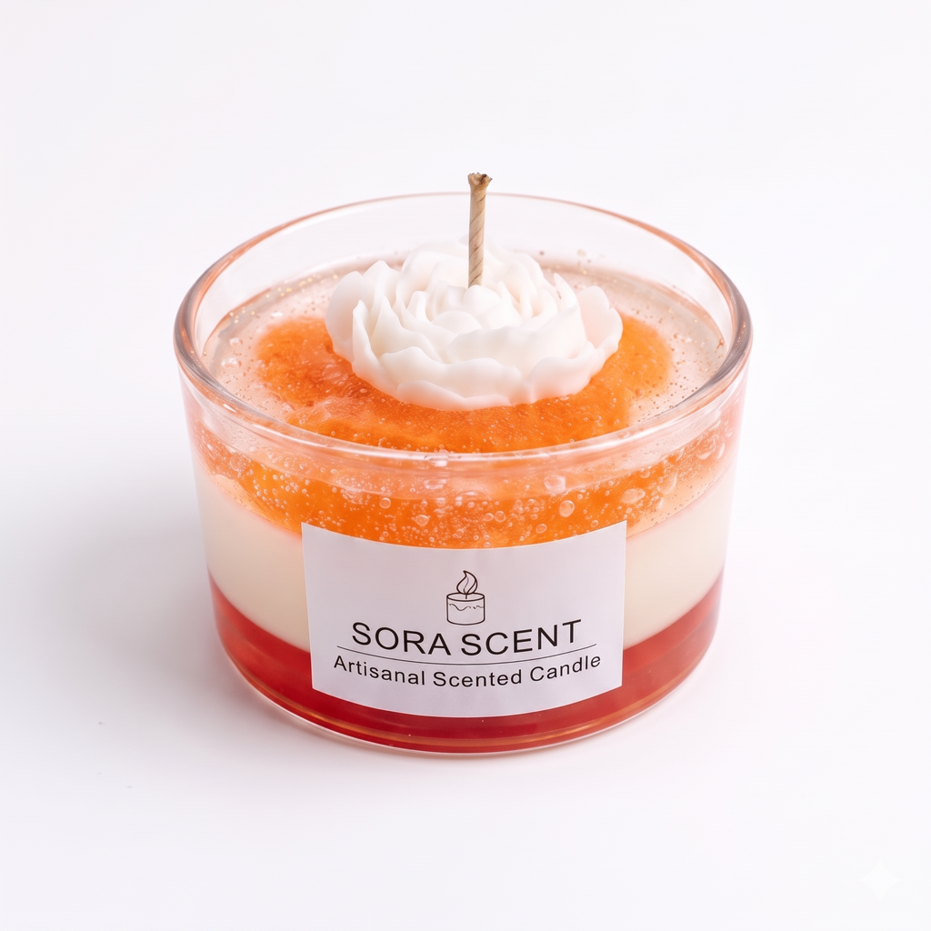 Orange Jelly Scented Candle