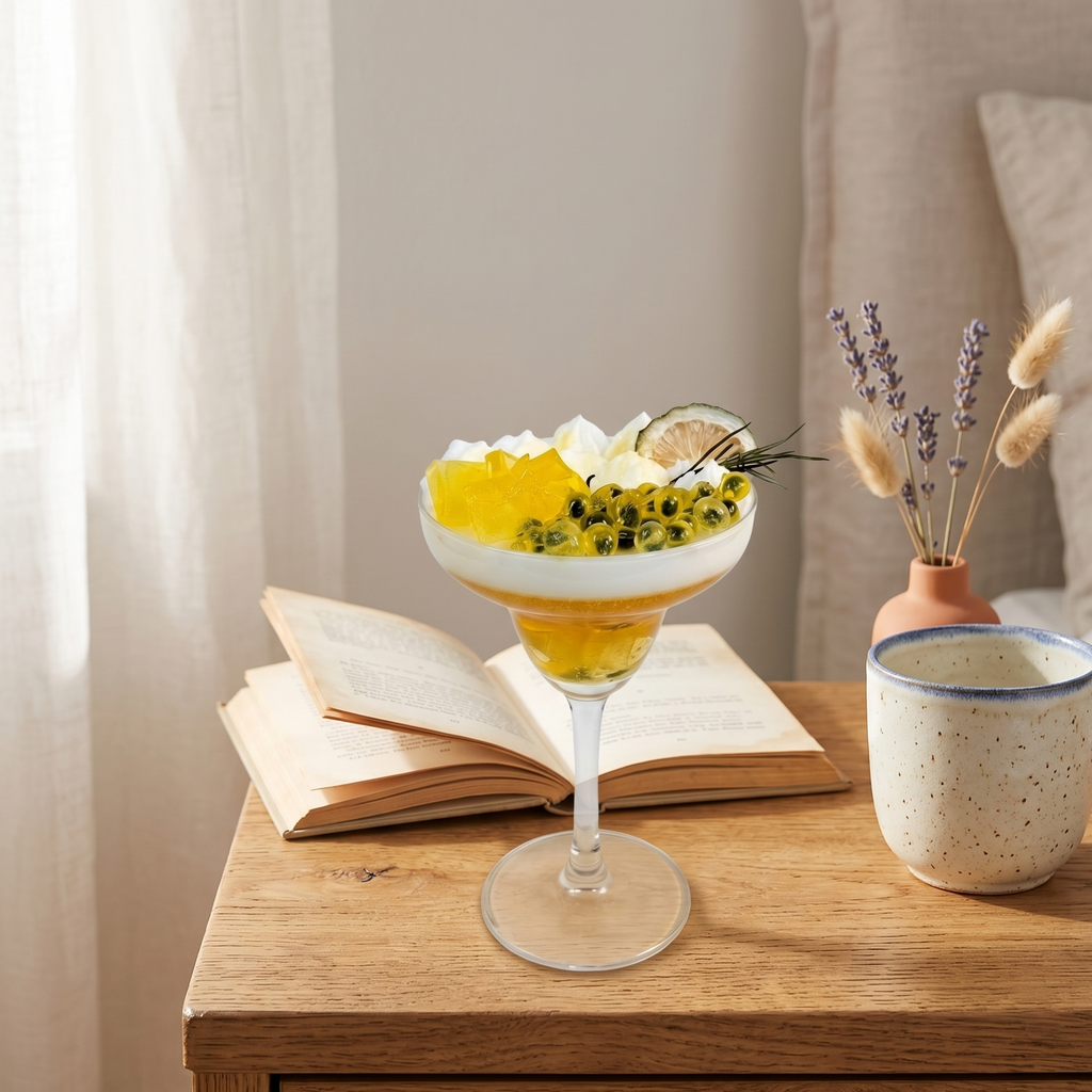 Passion Fruit Mango Handheld Jelly Candle