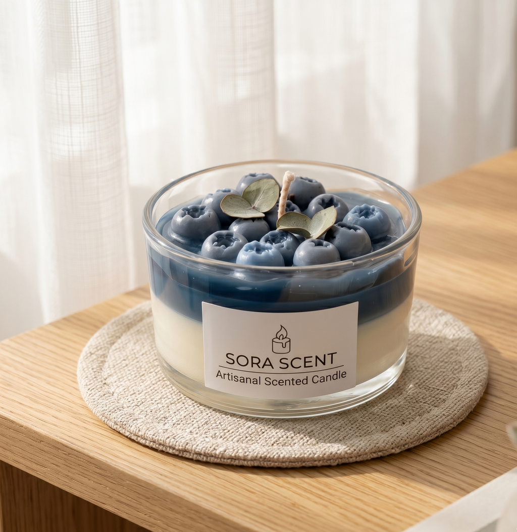Blueberry Jelly Scented Candle