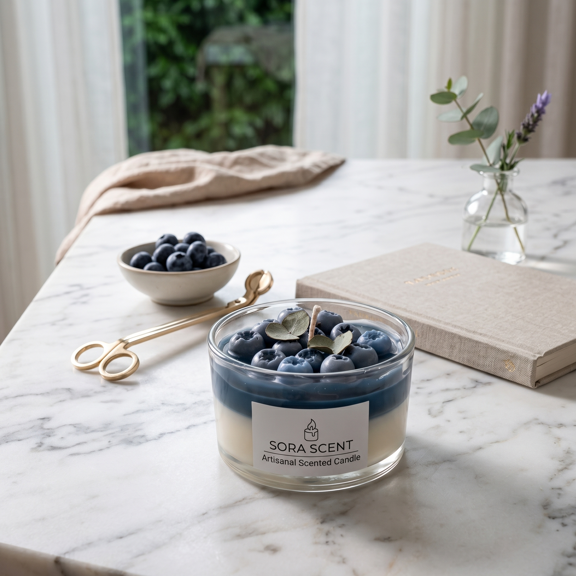 Blueberry Jelly Scented Candle