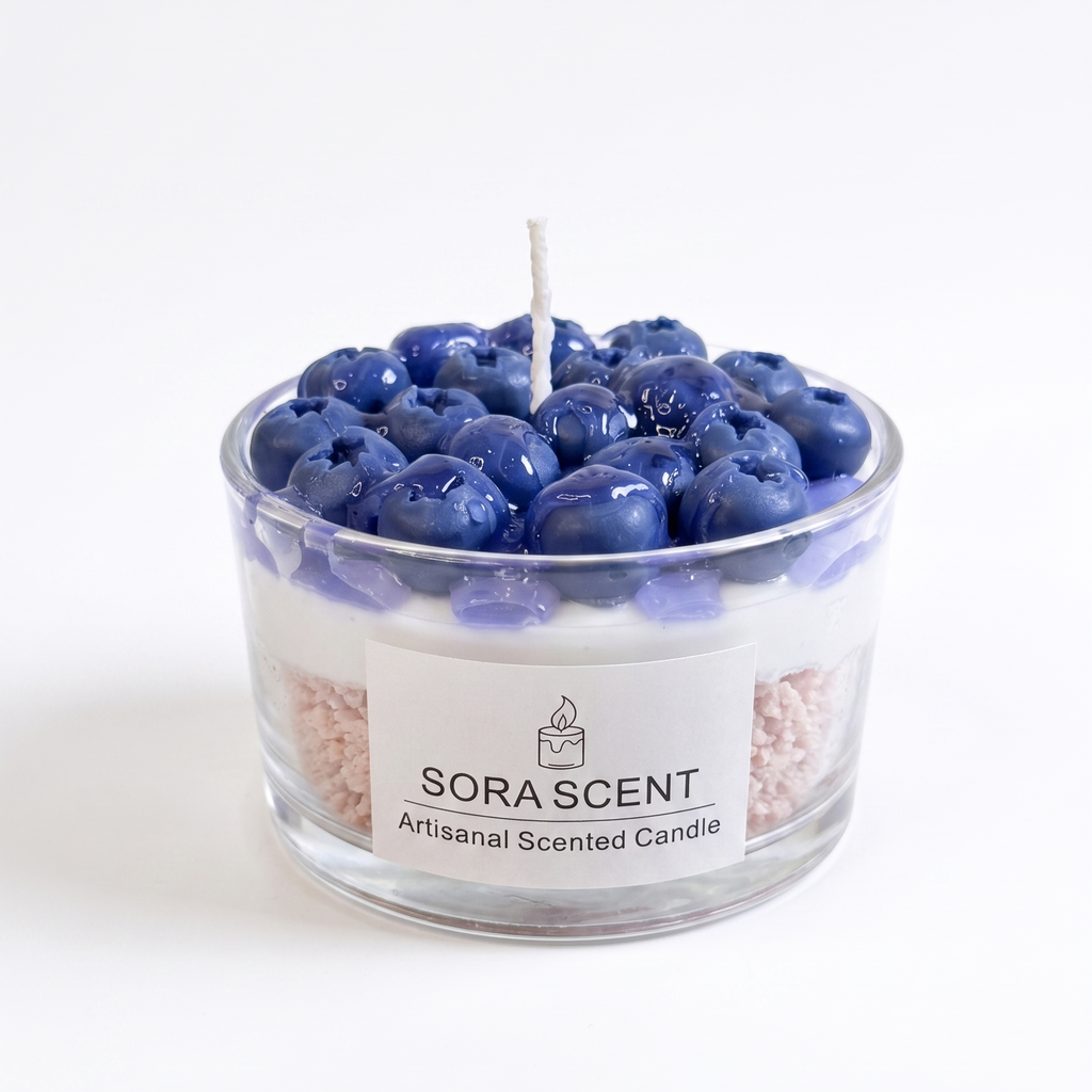 Blueberry Cheesecake Candle