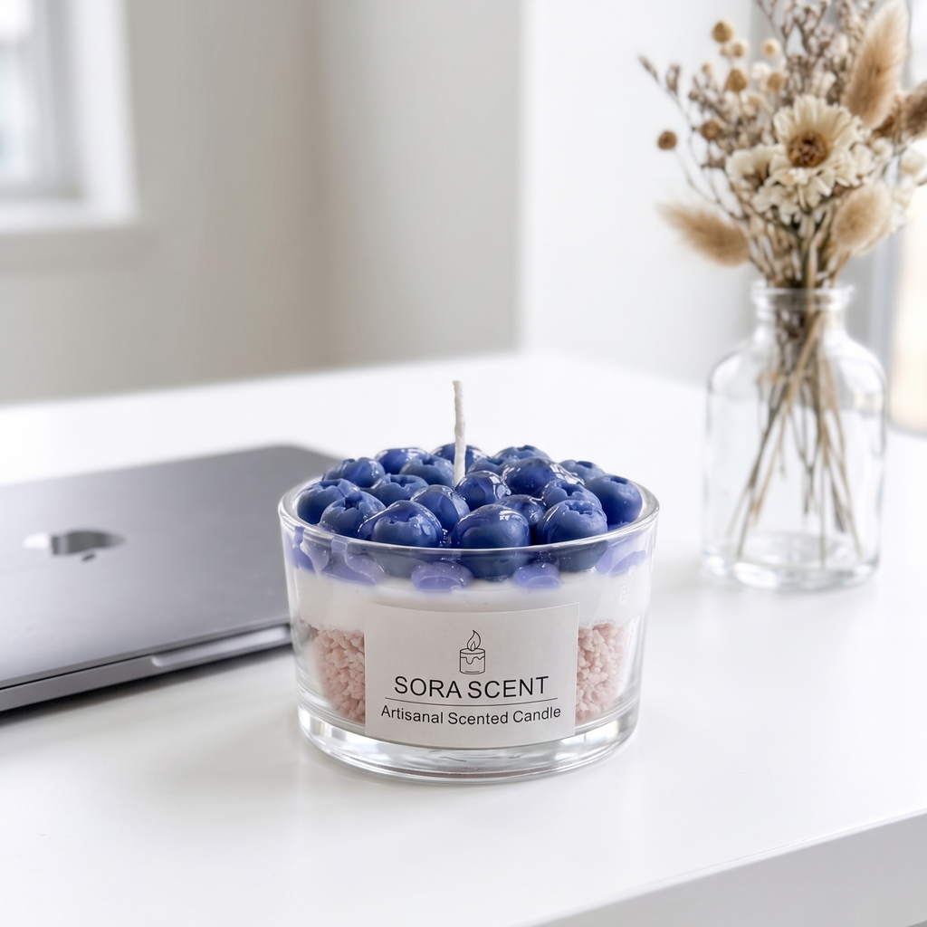 Blueberry Cheesecake Candle
